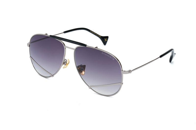 Donnieye Joy Gold Aviator Sunglasses | Designer code: DYJOY | Luxury Fashion Eshop | Miamaia.com