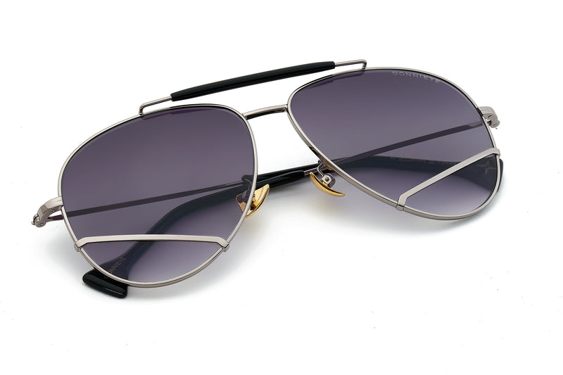 Donnieye Joy Gold Aviator Sunglasses | Designer code: DYJOY | Luxury Fashion Eshop | Miamaia.com