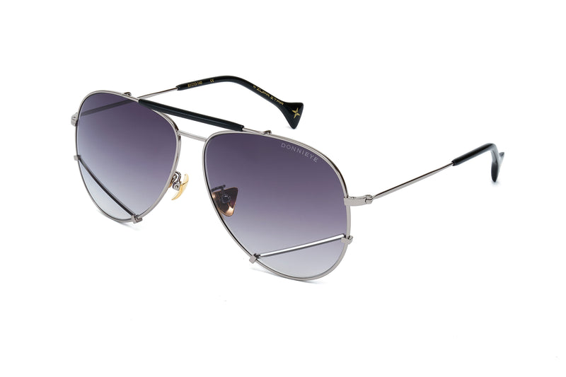 Donnieye Optimist Gold Aviator Sunglasses | Designer code: DYOPTIMIST | Luxury Fashion Eshop | Miamaia.com