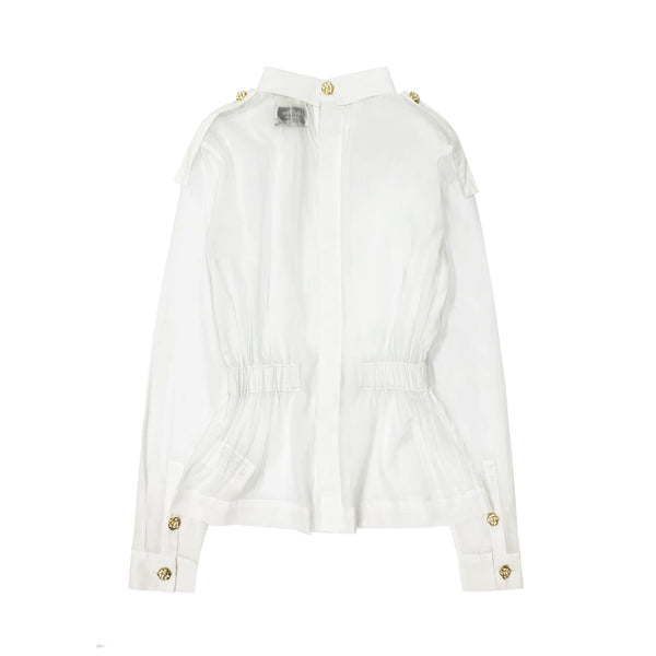 Label Mirror Pullover Shirt | Designer code: LM2022FW045 | Luxury Fashion Eshop | Miamaia.com