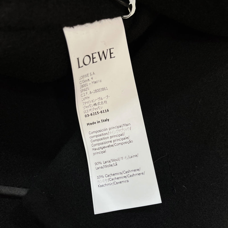 Loewe Black Wool Blend Blazer | Designer code: S540Y03X16 | Luxury Fashion Eshop | Miamaia.com