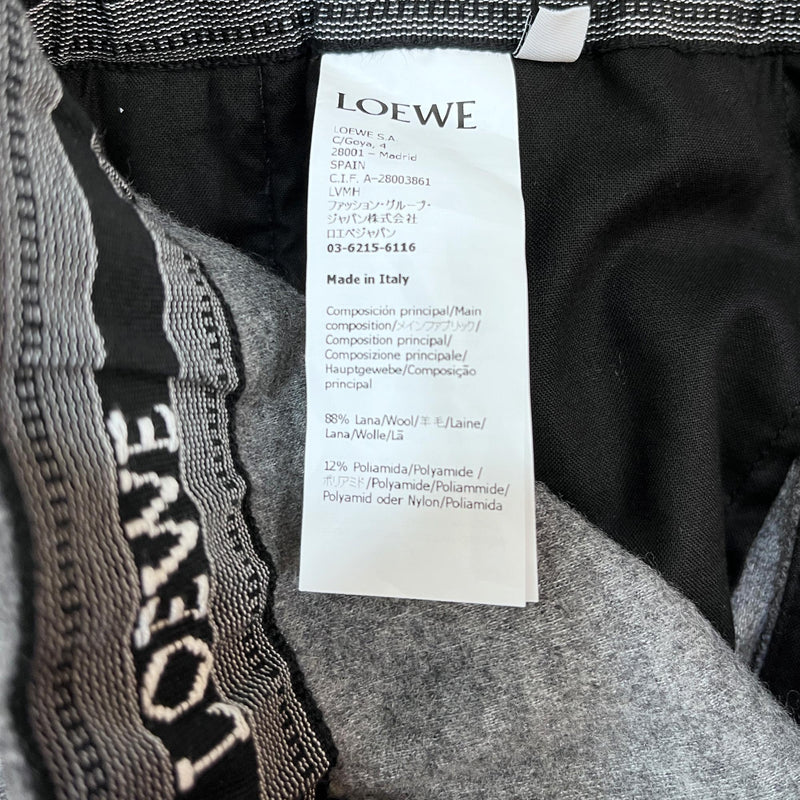 Loewe Drawstring Trousers In Wool | Designer code: H526Y04X24 | Luxury Fashion Eshop | Miamaia.com