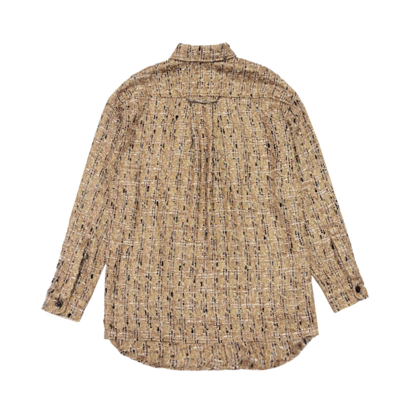 Faith Connexion Plaid Tweed Shirt | Designer code: X1819T0F554 | Luxury Fashion Eshop | Miamaia.com