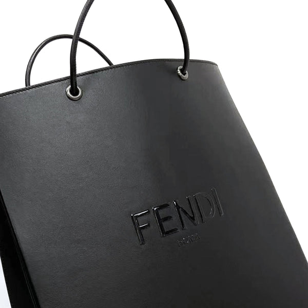Fendi Embossed Logo Tote Bag | Designer code: 7VA513AFB3 | Luxury Fashion Eshop | Miamaia.com