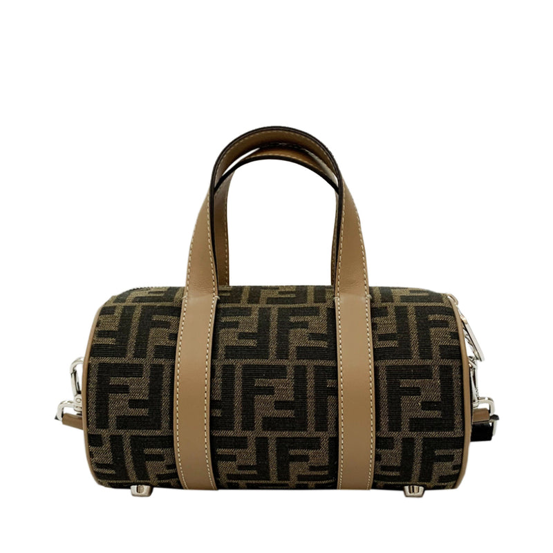 Fendi Monogram Jacquard Mini Top Handle Bag | Designer code: 7VA570A9ZL | Luxury Fashion Eshop | Miamaia.com