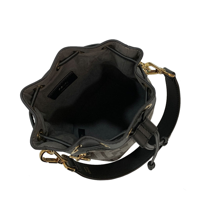 Fendi Mon Tresor Mini Bucket Bag | Designer code: 8BS010ALMK | Luxury Fashion Eshop | Miamaia.com