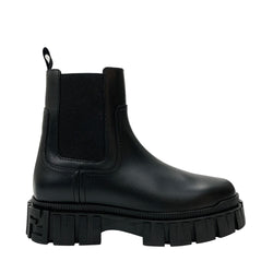 Fendi Black Leather Chelsea boots | Designer code: 8T8187AD7Q | Luxury Fashion Eshop | Miamaia.com