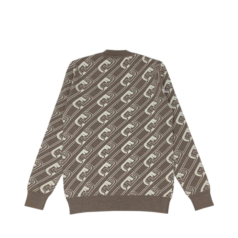 Fendi FF Chain Sweater | Designer code: FZX061AL3I | Luxury Fashion Eshop | Miamaia.com