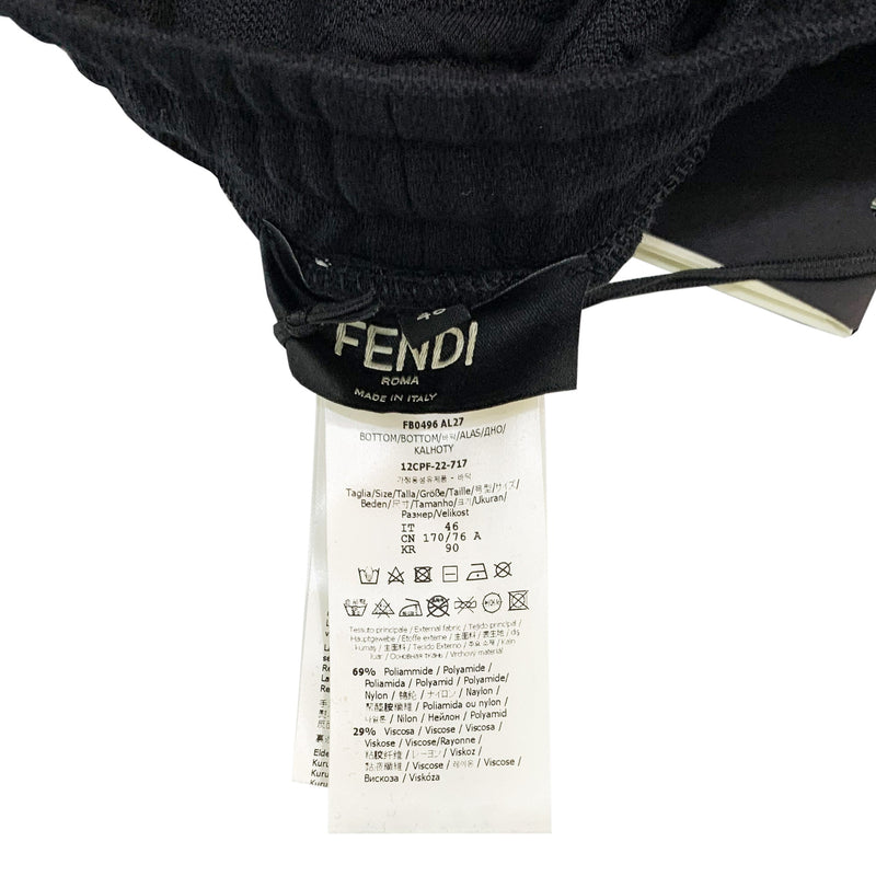 Fendi Embossed Logo Pants | Designer code: FB0496AL27 | Luxury Fashion Eshop | Miamaia.com