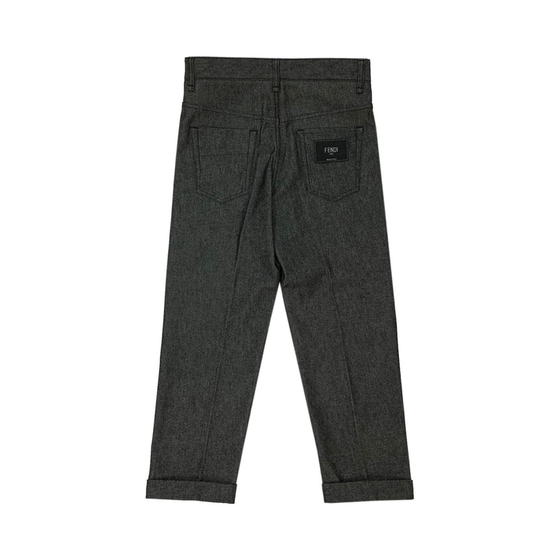 Fendi Cropped Jeans | Designer code: FLP284AL0Z | Luxury Fashion Eshop | Miamaia.com