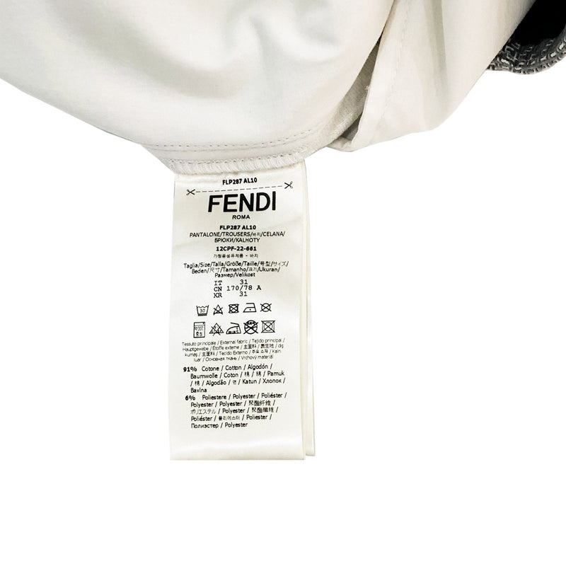 Fendi FF Logo Pants | Designer code: FLP287AL10 | Luxury Fashion Eshop | Miamaia.com