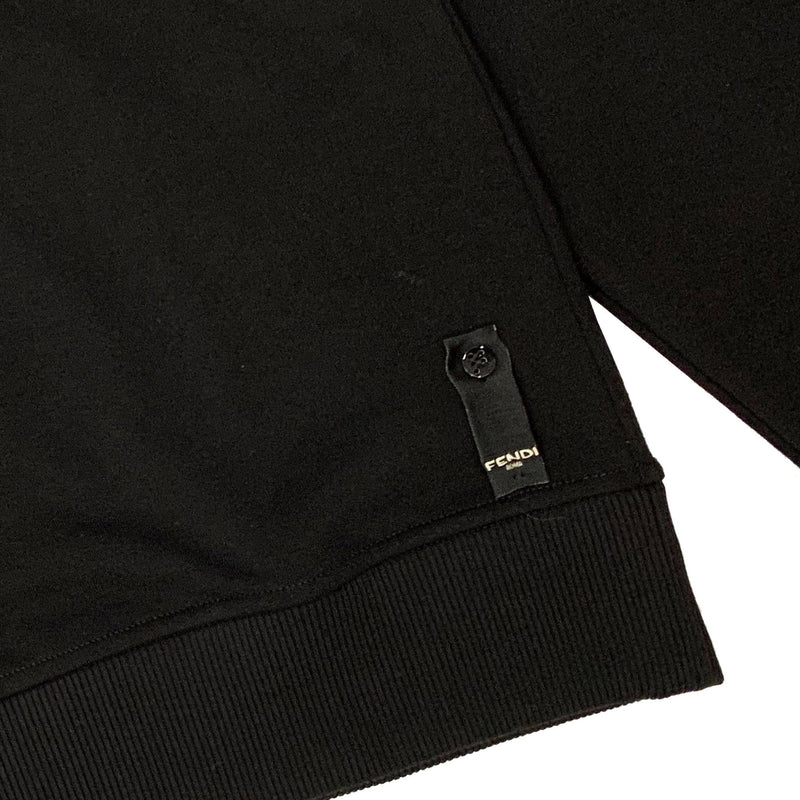 Fendi Flocked Black White Shoulder Bag  Luxury Fashion Clothing and  Accessories