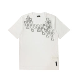 Fendi FF Logo T-shirt | Designer code: FY0936AKE0 | Luxury Fashion Eshop | Miamaia.com