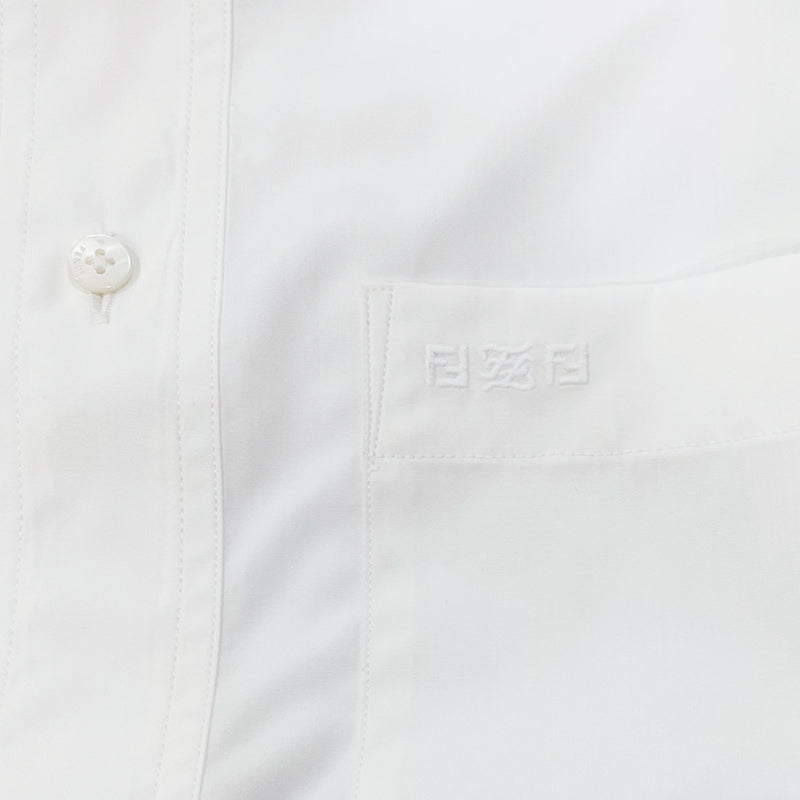 Fendi FF Embroidered Shirt | Designer code: FS1016AITE | Luxury Fashion Eshop | Miamaia.com