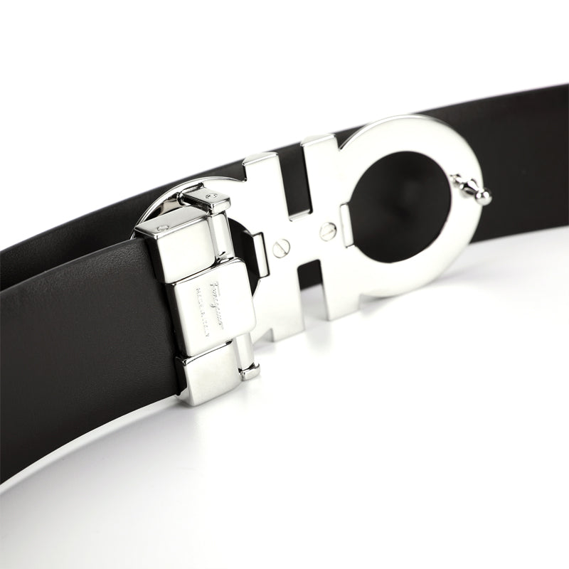 Salvatore Ferragamo Reversible Gancini Buckle Leather Belt (Without Box) | Designer code: 694743 | Luxury Fashion Eshop | Miamaia.com