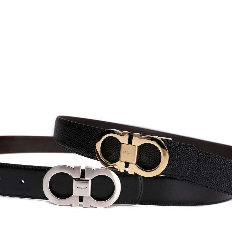 Salvatore Ferragamo Adjustable Gancini Belt Box | Designer code: 663056 | Luxury Fashion Eshop | Miamaia.com