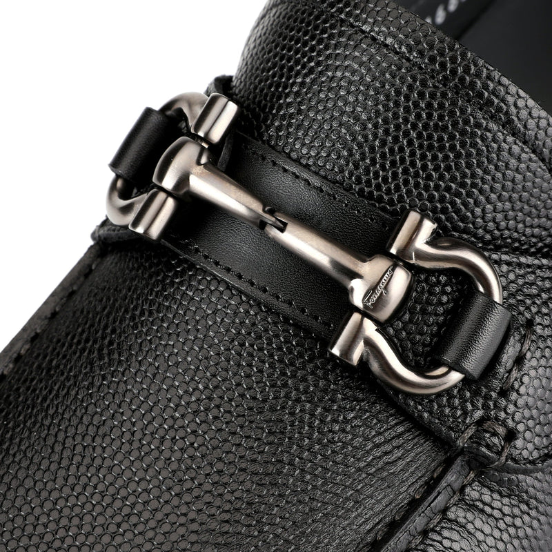 Salvatore Ferragamo Parigi Leather Loafer | Designer code: 671739 | Luxury Fashion Eshop | Miamaia.com