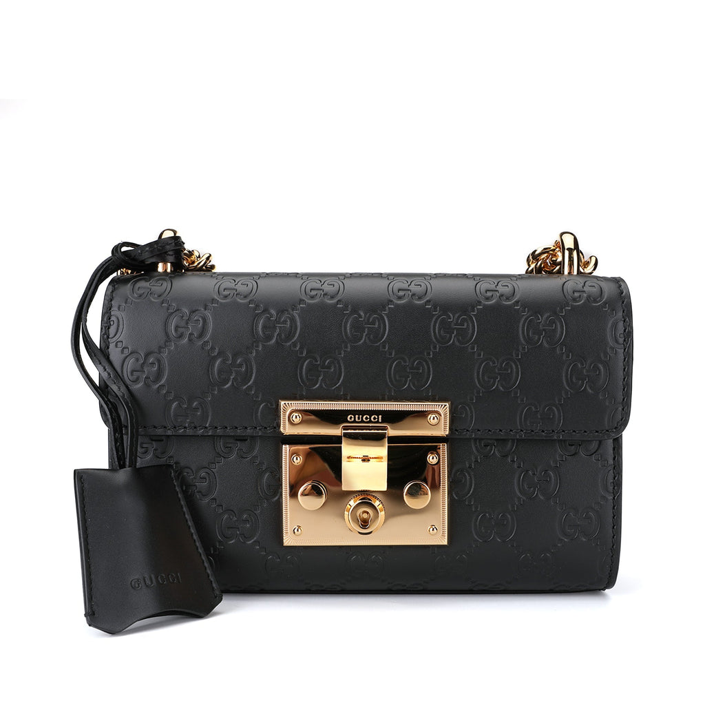 gucci signature leather card holder - IetpShops Australia - 'Padlock Small'  shoulder bag Gucci