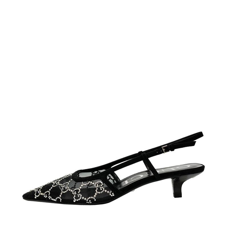 GUCCI - Black Patent Leather Round Toe High Heel Pumps- 7 – Luxe Hanger