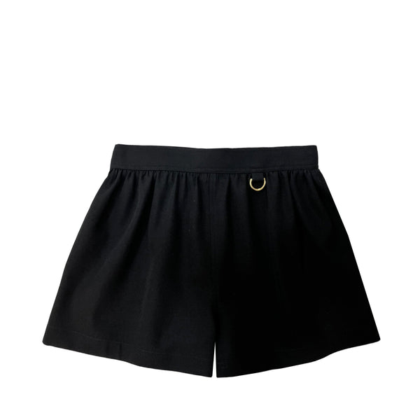 Givenchy Ring Detail Wool Shorts | Designer code: BW50NJ11BN | Luxury Fashion Eshop | Miamaia.com