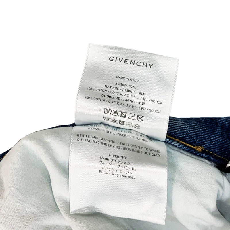 Givenchy Destroyed Workwear Jeans | Designer code: BW50WT50TU | Luxury Fashion Eshop | Miamaia.com