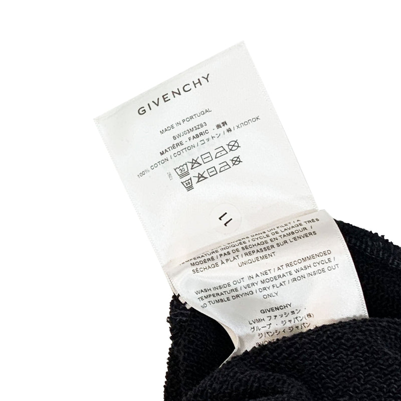 Givenchy Raw Hem Logo Hoodie | Designer code: BWJ03M3ZB3 | Luxury Fashion Eshop | Miamaia.com
