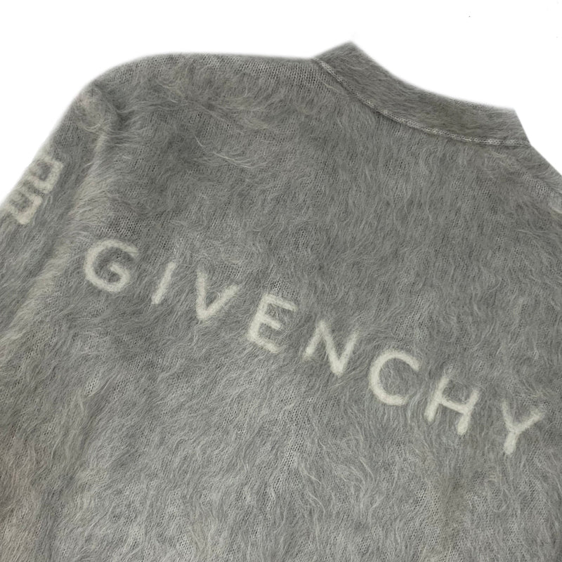 Givenchy Cardigan In 4G Brushed Mohair | Designer code: BW90K04ZEW | Luxury Fashion Eshop | Miamaia.com