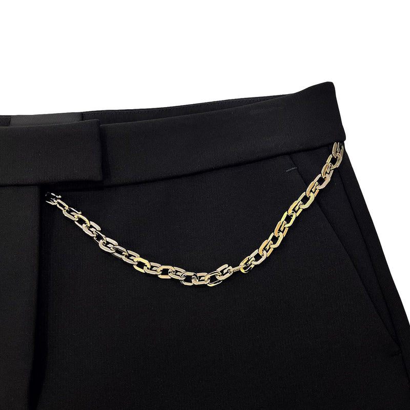 Givenchy Chain Link Detail Shorts | Designer code: BW50TC301F | Luxury Fashion Eshop | Miamaia.com