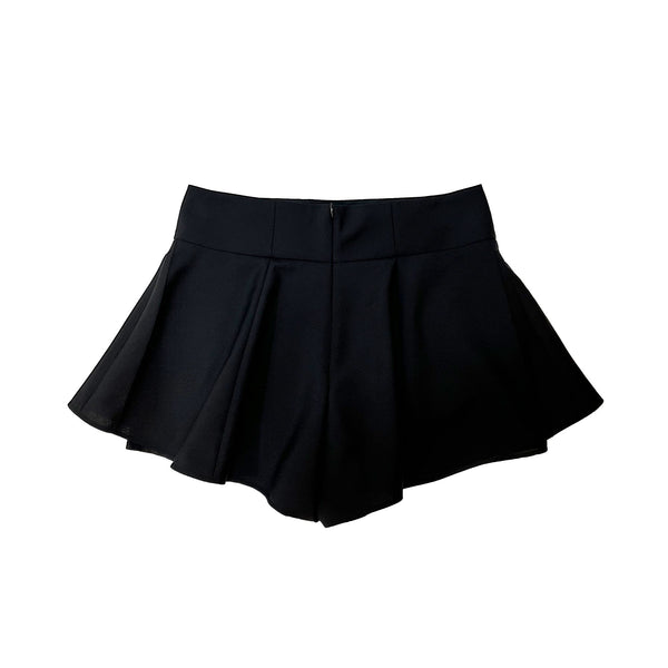 Givenchy Black Wool Blend Shorts | Designer code: BW50UT13QB | Luxury Fashion Eshop | Miamaia.com
