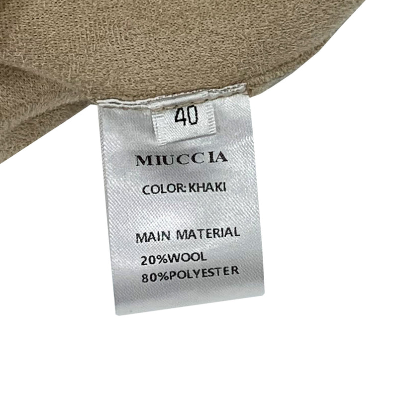 Miuccia Fleece Jacket | Designer code: MC2022AW0128 | Luxury Fashion Eshop | Miamaia.com