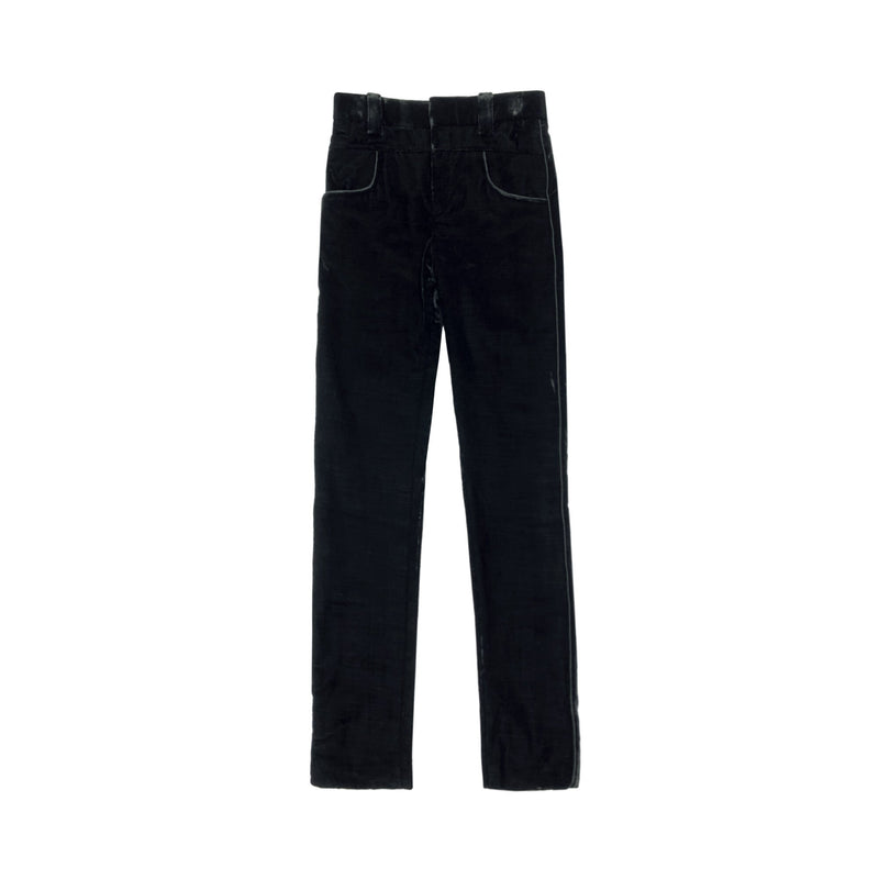 Saint Laurent Velvet Pants | Designer code: 531581Y098T  | Luxury Fashion Eshop | Miamaia.com