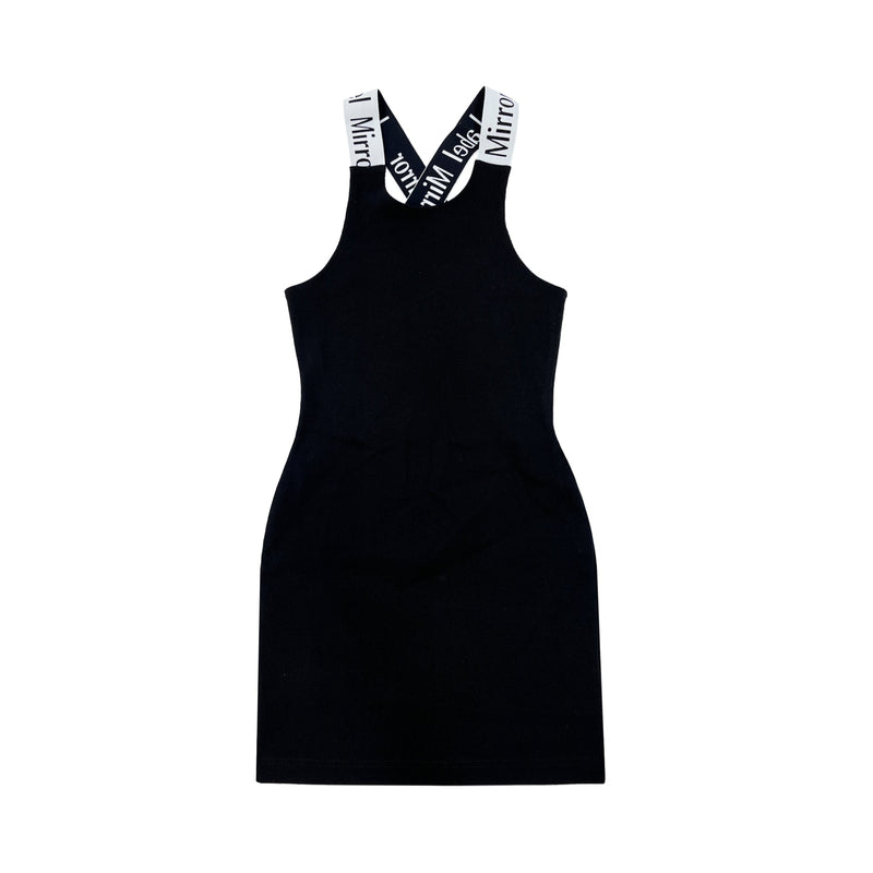 Label Mirror Ribbed Elastic Dress | Designer code: LM2022SS020 | Luxury Fashion Eshop | Miamaia.com