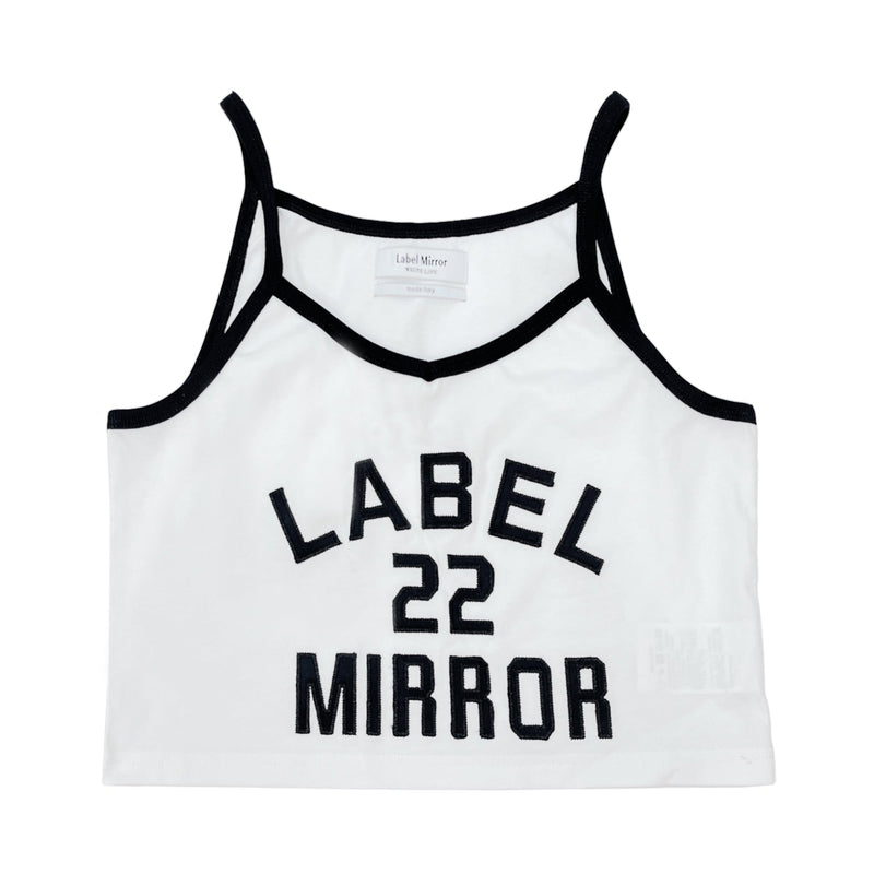 Label Mirror Logo Top | Designer code: LM2022SS029 | Luxury Fashion Eshop | Miamaia.com