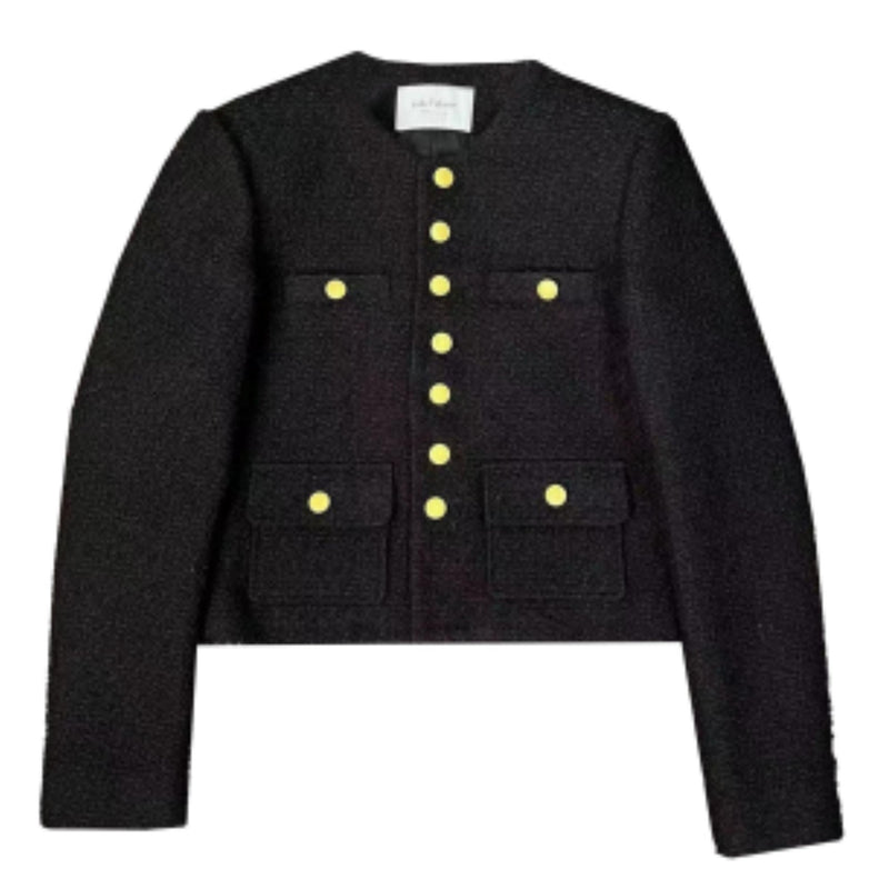 Label Mirror Plain Tweed Jacket | Designer code: LM2022SS010 | Luxury Fashion Eshop | Miamaia.com