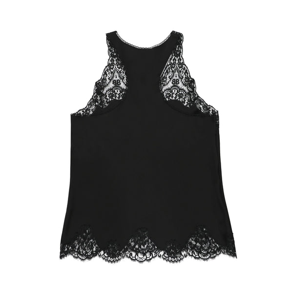 Balenciaga Top With Lace | Designer code: 725068TKO04 | Luxury Fashion Eshop | Miamaia.com