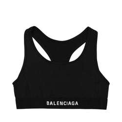 Balenciaga Logo Sports Bra | Designer code: 7441974C3B2 | Luxury Fashion Eshop | Miamaia.com