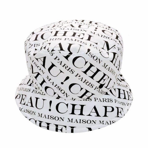Maison Michel All Over Logo Hat | Designer code: 2290023 | Luxury Fashion Eshop | Miamaia.com