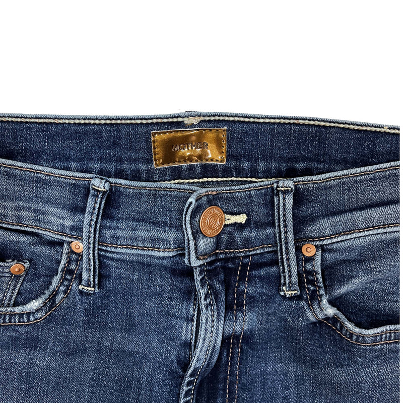Mother Alana Mid Rise Cropped Jeans | Designer code: 1417104 | Luxury Fashion Eshop | Miamaia.com