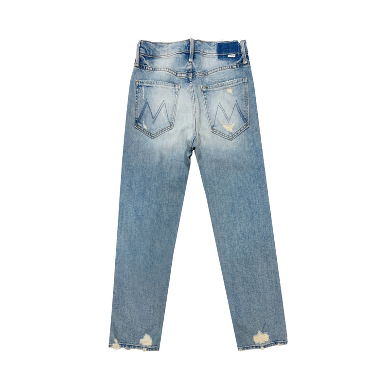 Mother Ripped Cropped Jeans | Designer code: 1364259 | Luxury Fashion Eshop | Miamaia.com