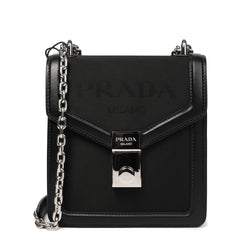 Prada Flap Lock Details Shoulder Bag
