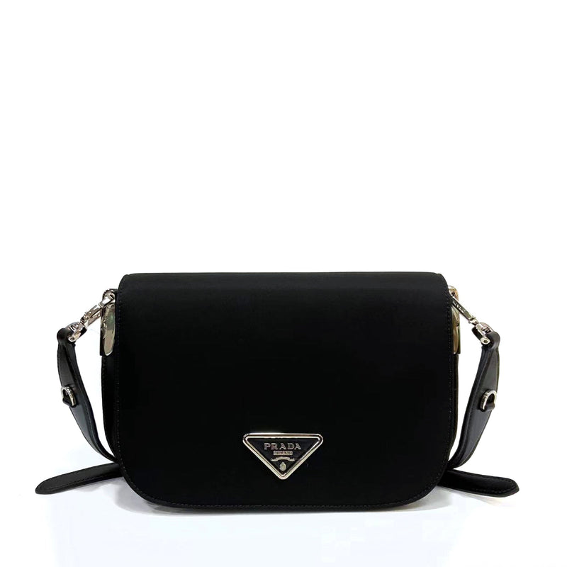 Black Re-nylon Shoulder Bag | PRADA