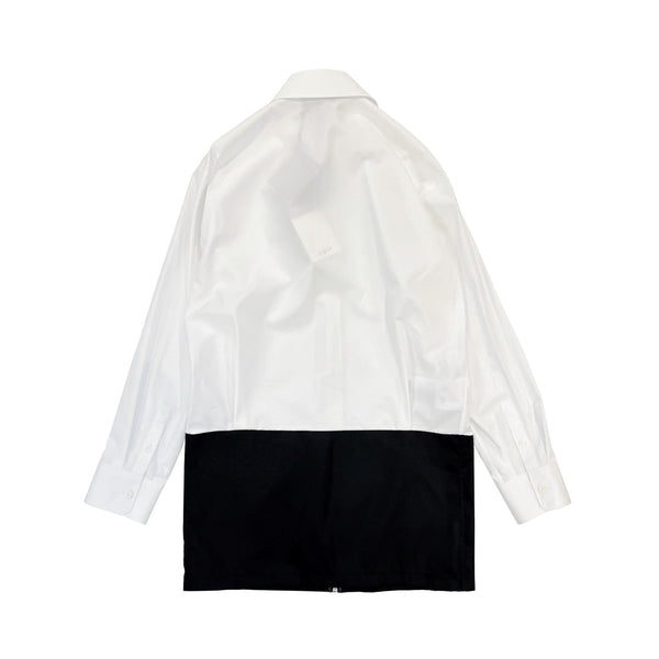 Prada Two Tone Shirtdress | Designer code: P3H57S22210UR | Luxury Fashion Eshop | Miamaia.com