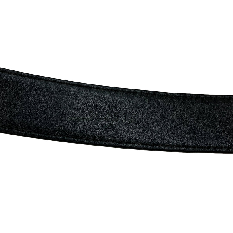 Prada Black Leather Belt | Designer code: 1CC515ZO6 | Luxury Fashion Eshop | Miamaia.com