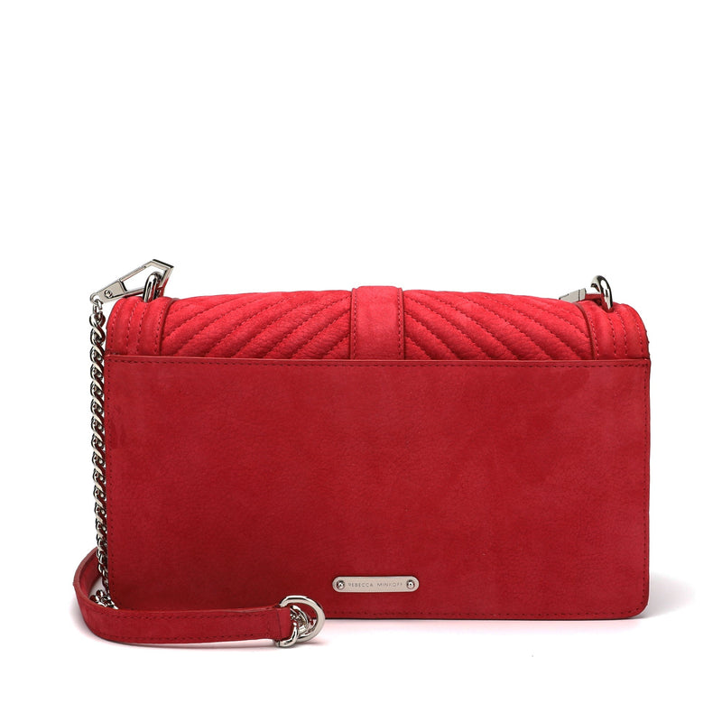 Rebecca Minkoff Chevron Quilted Love Crossbody Bag | Designer code: HH18ECQX08 | Luxury Fashion Eshop | Miamaia.com