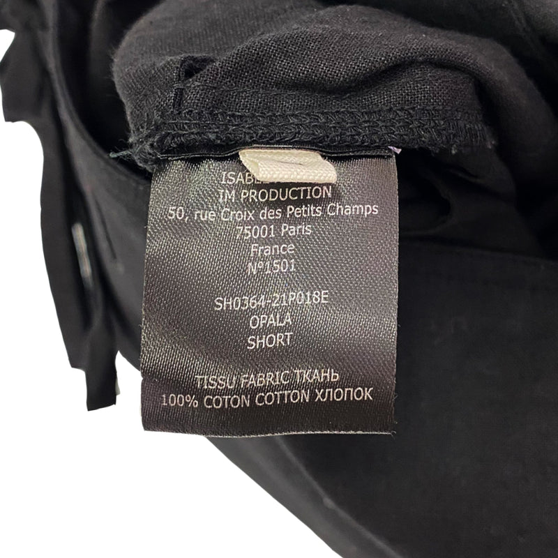 Isabel Marant Etoile Lace Detail Cotton Shorts | Designer code: SH036421P018E | Luxury Fashion Eshop | Miamaia.com