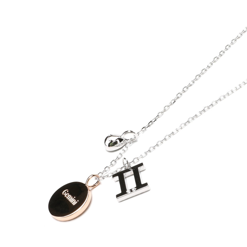 Swarovski Gemini Zodiac Pendant Necklace | Designer code: 5349217 | Luxury Fashion Eshop | Miamaia.com