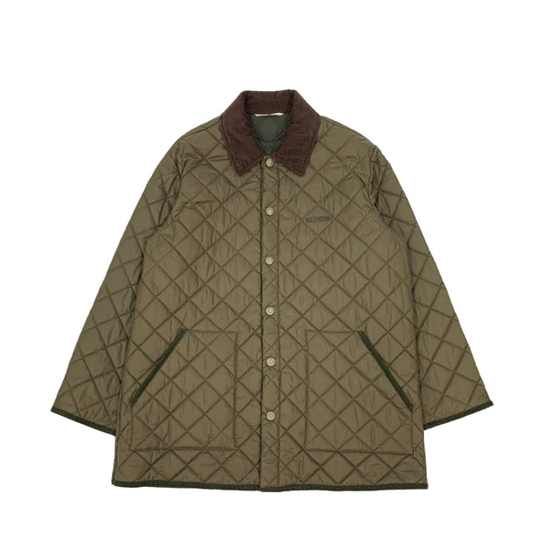 Valentino Diamond Quilted Jacket | Designer code: 1V3CLA128K9 | Luxury Fashion Eshop | Miamaia.com