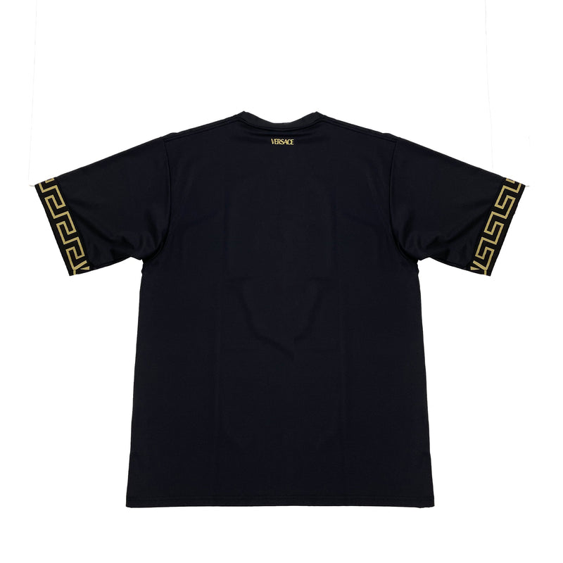 Versace Greca Print T-shirt | Designer code: 1004079A232185 | Luxury Fashion Eshop | Miamaia.com