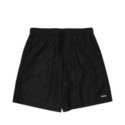 adidas swim monogram shorts in black