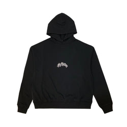 We11done Bi Layer Logo Hoodie | Designer code: WDTH322770  | Luxury Fashion Eshop | Miamaia.com